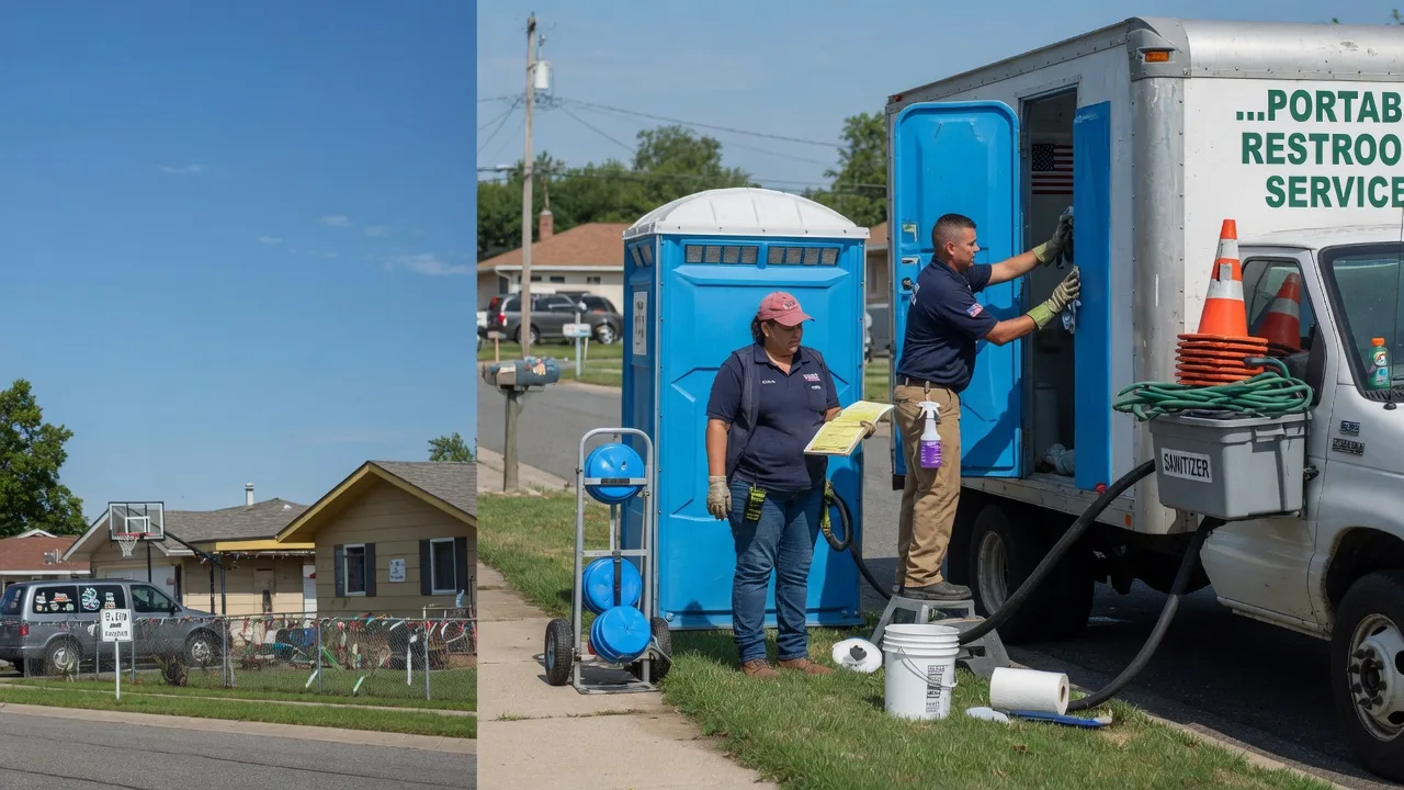 Portable Toilet Rental in Lansford, PA near me